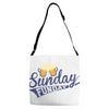 Sunday Funday Adjustable Strap Totes