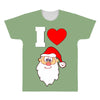 i love santa noel All Over Men's T-shirt