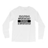 running is importanter Long Sleeve Shirts