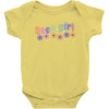 geek girl daisies Baby Onesie