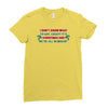 christmas misery Ladies Fitted T-Shirt