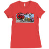 red ant Ladies Fitted T-Shirt