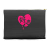 kawaii suki cute heart tee japanese kanji Accessory Pouches