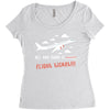 all you need is flight ticket Women's Triblend Scoop T-shirt