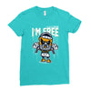 breaking out Ladies Fitted T-Shirt