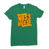 nose digger Ladies Fitted T-Shirt