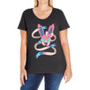 dragon eater Ladies Curvy T-Shirt