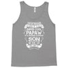 Super Cool Papaw Of A Freaking Awesome Son Tank Top