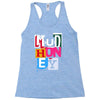 new mudhoney logo Racerback Tank