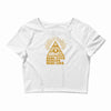 real eyes realize real lies Crop Top