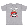 totoro snoopy pokemon parody Toddler T-shirt