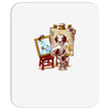 triple beagle portrait Mousepad