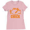check engine Ladies Fitted T-Shirt