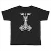 thorshammer mj&ouml;lnir odin wikinger germanen Toddler T-shirt