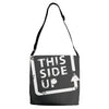 this side up funny drinking Adjustable Strap Totes
