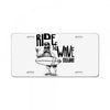 ride the wave california License Plate