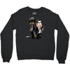pulp fiction caricature ideal birthday gift present Crewneck Sweatshirt