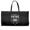 original parts vintage established 1962 perfectly aged Weekender Totes