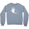shadow puppet rabbit Crewneck Sweatshirt