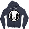 logo monument stars Zipper Hoodie