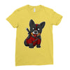 corgipool Ladies Fitted T-Shirt
