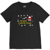 santa peeing merry christmas V-Neck Tee