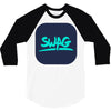 swag blu 3/4 Sleeve Shirt