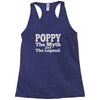 poppy myth legend casual Racerback Tank
