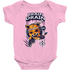 brain drain fox Baby Onesie