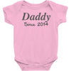 personalised daddy (2) Baby Onesie