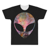 Psychic Alien Galaxy All Over Men's T-shirt