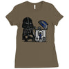 robotic trashcan Ladies Fitted T-Shirt