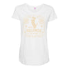 happy halloween! Maternity Scoop Neck T-shirt