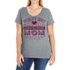 world's most awesome mom Ladies Curvy T-Shirt