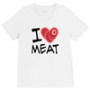 i love meat V-Neck Tee