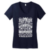 our camping rules Women's V-Neck T-Shirt