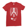 pregnant halloween costume Ladies Fitted T-Shirt