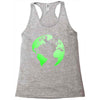 Earth Themed Funny Racerback Tank