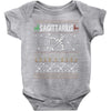 sagittarius christmas ugly sweater Baby Onesie