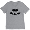 pumpkin funny face V-Neck Tee