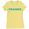 TRAINER - BROAD CITY Ladies Fitted T-Shirt