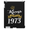 kings are born in 1973 iPad 3 and 4 Case