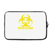 biohazard emo gamer cool rock music Laptop sleeve