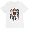 Women's March We are Human V-Neck Tee