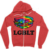 lgblt Zipper Hoodie