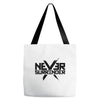 never surrender 2 Tote Bags