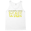 Wah (Waluigi's Voice) Tank Top