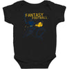 fantasy football Baby Bodysuit
