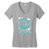 never grow up Women's V-Neck T-Shirt