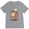 french toast kiss V-Neck Tee